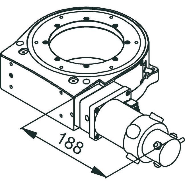 PRS-200 Precision Motorized Rotary Table - Image 3