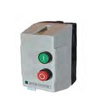 Plastic Enclosure Motor Starter with Adjustable Overload Relay Range - Image 1