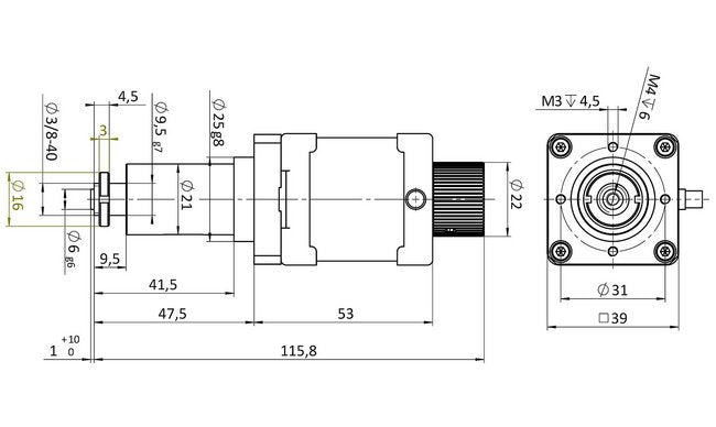 High-Resolution Stepper Motor Linear Actuators M-228/M-229 - Image 2