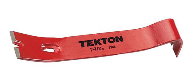 Tekton 7-1/2 Inch Flat Nail Puller Pry Bar - Image 1