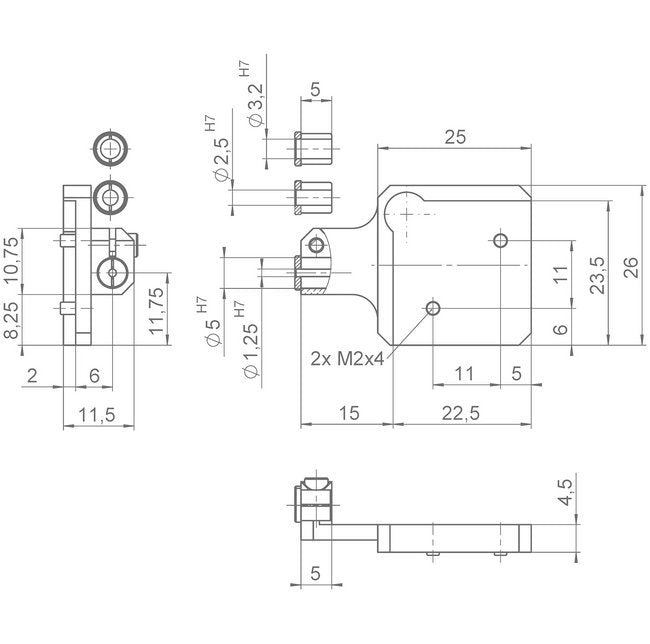 NanoCube® 3-Axis Piezo Nanopositioning Stage - Image 4