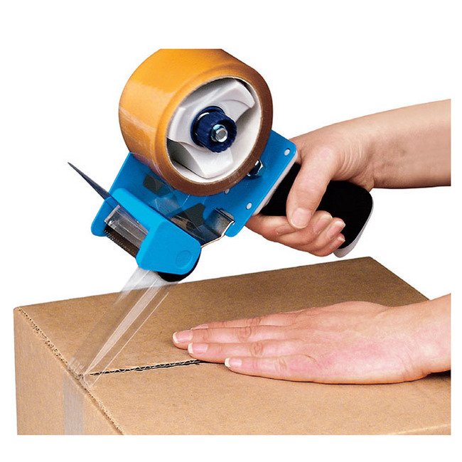 2 Inch Natural Rubber Carton Sealing Tape, 165ft Length - Image 1