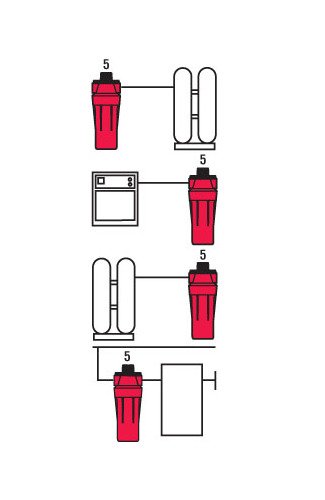 Grade 5 HF Series High Efficiency Oil Removal Air Filter - 23 in Height - Image 13