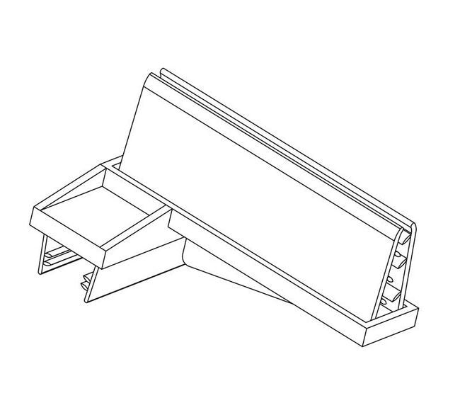 Dual Gripper Blade Sign Holder - Image 2