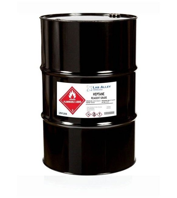 5 Gallon (gal) Volume N-Heptane - Image 2