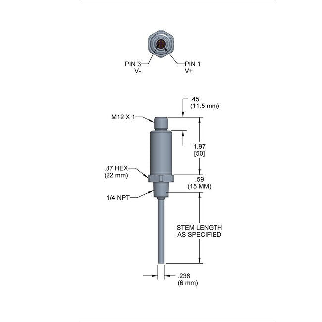 NOSHOK 810 Series 0-200 °F Temperature Transmitter - Image 2