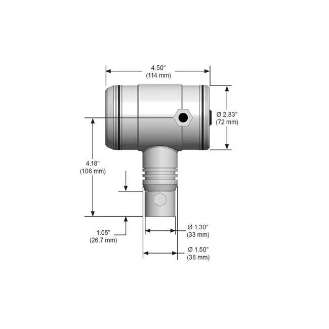 PTI30 Series Intelligent High Accuracy Industrial Pressure Transmitters & Transducers - Image 2