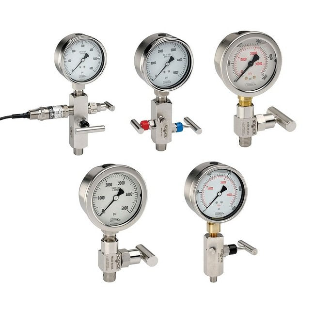 NOSHOK 150 Series Mini Needle Valve, 1/4" NPT Female-Female Angle, Steel - Image 5