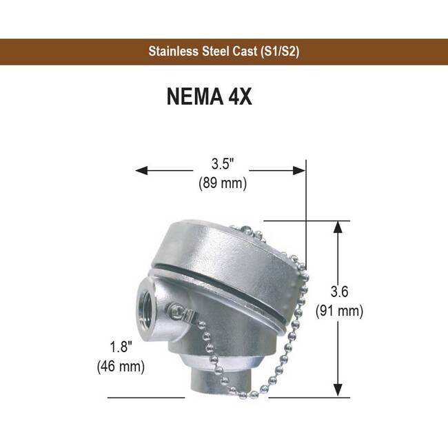 NOSHOK 915 Series Industrial RTD Probe with Transmitter - Image 2