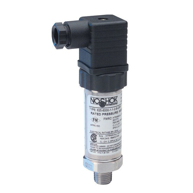 NOSHOK 626 Series Pressure Transmitter - 0-16 oz/in², 0.25% Accuracy, 4-20mA Output - Image 1