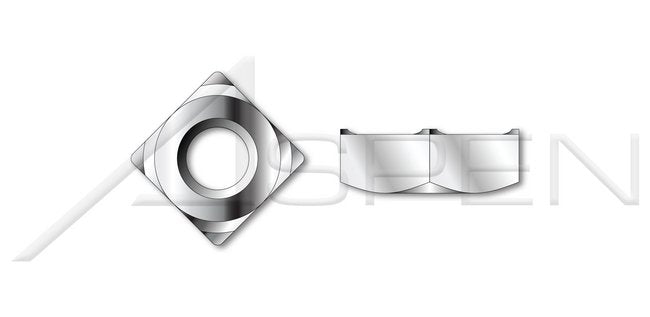 A4 Stainless Steel Square DIN 928 Metric Weld Nut - Image 1