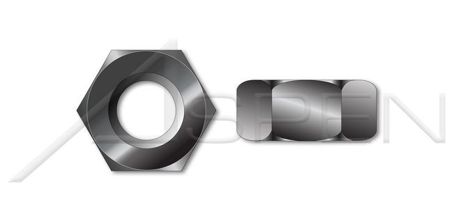 Steel Black Zinc Hex Finished Nut - Image 1