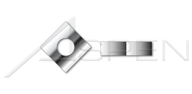 A2 Stainless Steel Square DIN 562 Metric Jam Thin Nut - Image 1