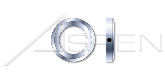 Drilled Hole Steel DIN 1816 Metric Shaft Ring Nut - Image 1