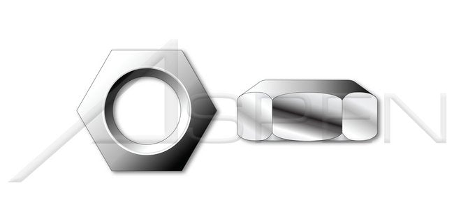 All Metal Prevailing Torque Conical Automation Style AISI 304 Stainless Steel (18-8) Waxed Lock Nut - Image 1