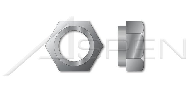 All Metal Prevailing Torque Collar Style Grade C Stover Alternative Medium Carbon Steel Cadmium Plated and Waxed Lock Nut - Image 1