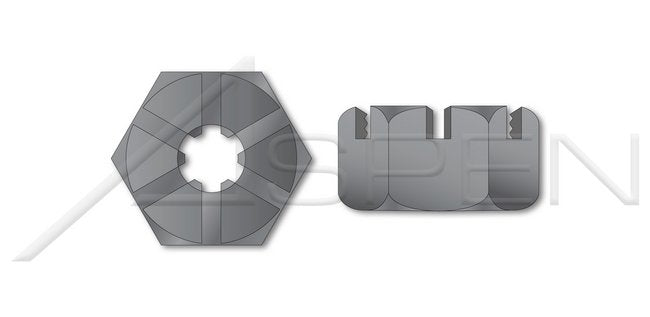Hot Formed Steel Slotted Hex Heavy Nut Hex Heavy Nut - Image 1