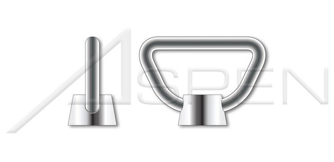 A4 Stainless Steel DIN 80704 Metric Lifting Bow Nut - Image 1