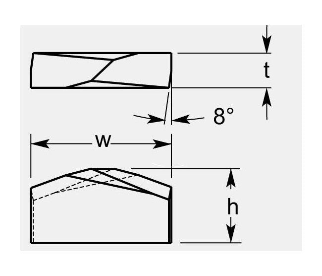 Ultra-Met® Roof Bit 0.500in - Image 1