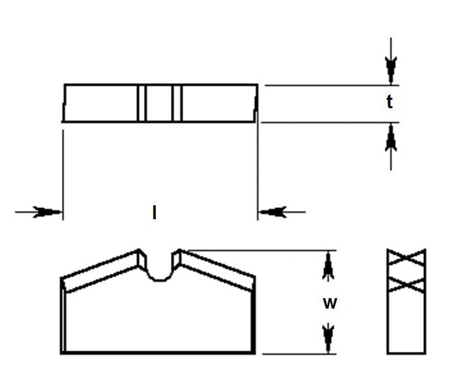 Ultra-Met Roof Bit, 0.175/0.185 in Thickness - Image 1