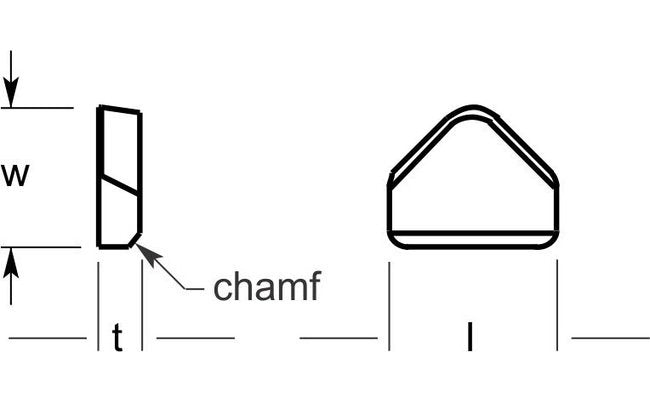 Industrial Roof Bit, 0.308/0.318 in Thickness - Image 1