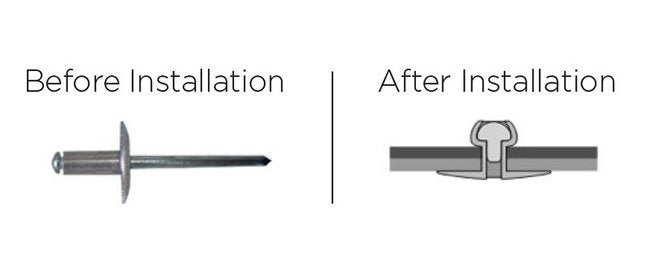 Ornit Open End Large Blind Rivet 4.0mm x 22.0mm - Image 2