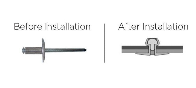 X-Large Aluminum Alloy Blind Rivet - 4.8mm x 30.0mm - Image 2