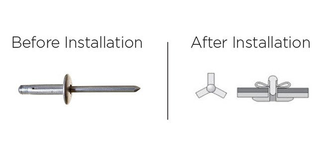 Ornit Aluminum X-Large Head Rivet 20.5mm - Image 2