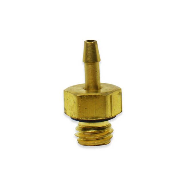 SHO Series Orifice - Brass/Nickel-Plated Brass, 10-32 Thread, Viton Seal - Image 1