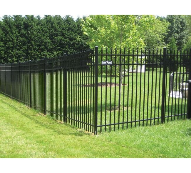 Long®Fence Piedmont Series Ornamental Aluminum Fence - Image 1