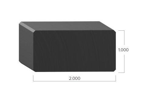 Uni-Grip 2-Inch x 1-Inch Dense Rubber Seal - Image 2
