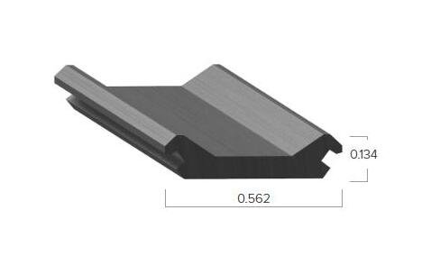 Uni-Grip 0.562x0.134 in PVC Seal - Image 2