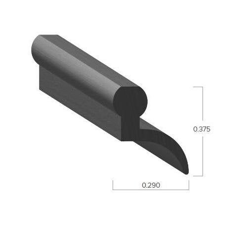 Uni-Grip 0.290" x 0.375" Rubber Seal - Image 2
