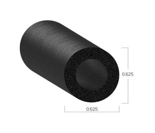 Uni-Grip 0.625in x 0.625in Sponge Rubber Seal - Image 2