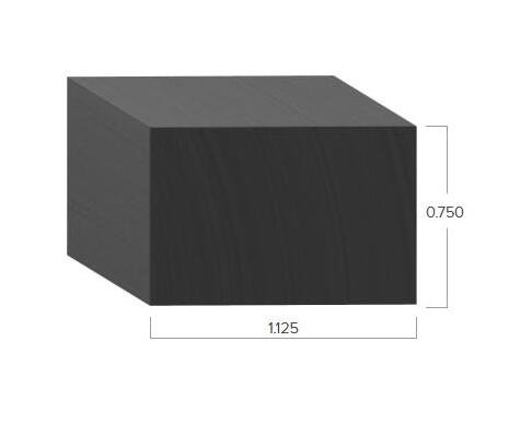 Uni-Grip 1.125in x 0.750in Rubber Seal - Image 2