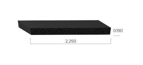 Uni-Grip 2.250in x 0.190in Rubber Seal - Image 2