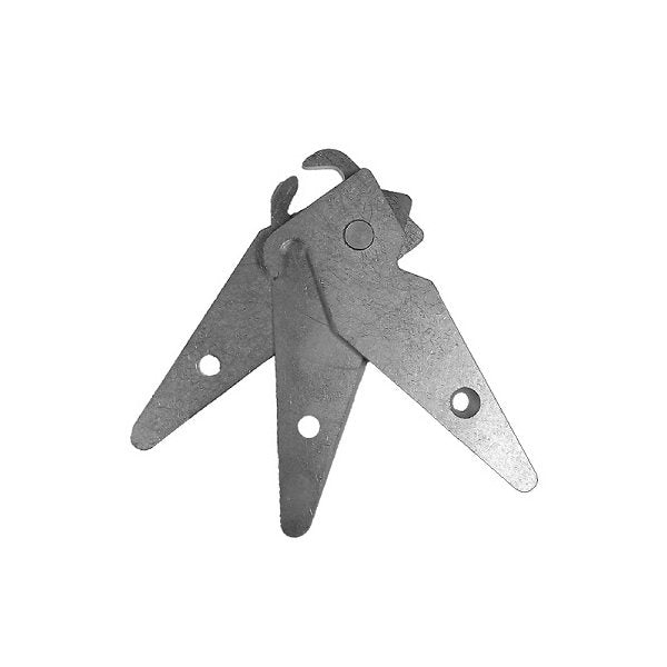 Zinc Plated Holdback Dog - E-Trac 6 Series - Image 1