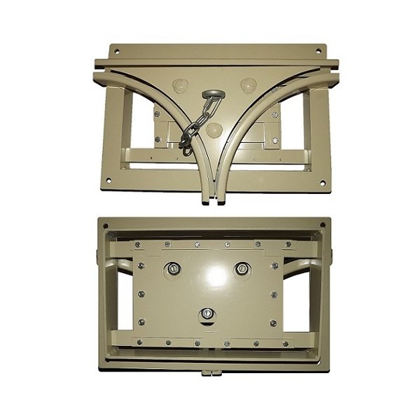 E-Trac 6 12" Radius x 90 Degree Manual Frog Switch - Image 1