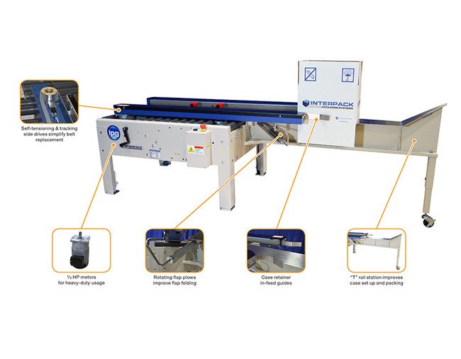 Interpack USA 20-BFF Semi-Automatic Case Sealer - Image 2
