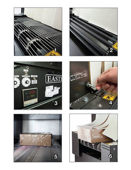 EASTEY® Performance Series Shrink Tunnel - 28" x 61" - Image 1