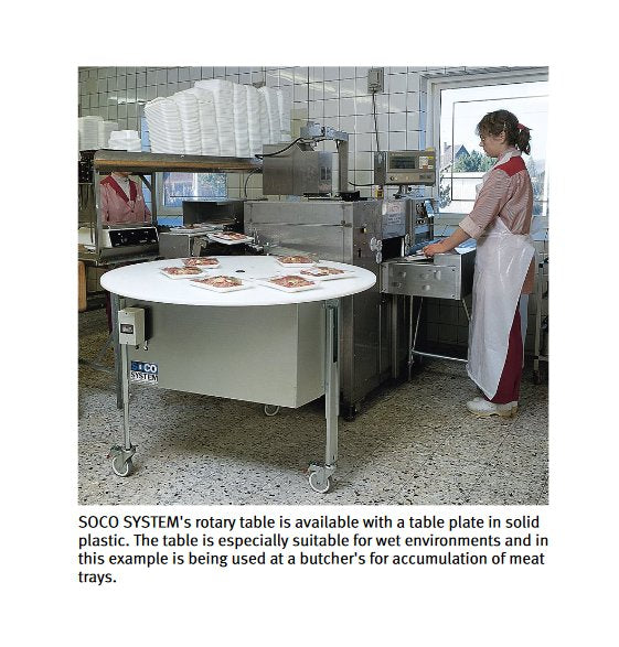 SOCO SYSTEM 1200mm Rotary Accumulation Table - Image 3