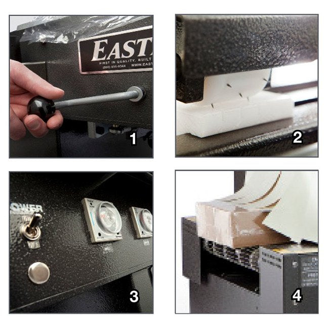 EASTEY Professional Series 135in Machine Length Combo Unit for Semi-Automatic L-Sealing - Image 2