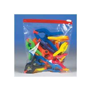 Slider Grip Reclosable Poly Bags - 14.5" x 16" - 2.7mil - Case of 250 - Image 1