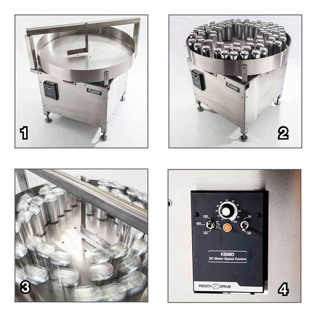 Eastey 48-inch Rotary Accumulation Table - Image 2