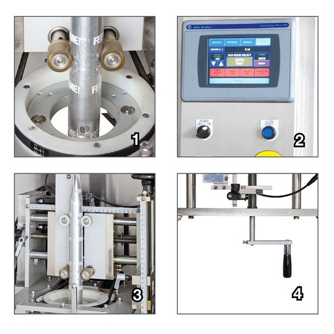 American Film & Machinery LX-100 Shrink Sleeve Labeling & Tamper Evident Banding Machine - Image 3