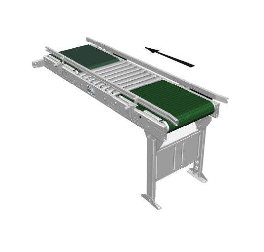 500mm Width Conveyor Type 2 Controller - SOCO Two Belts Roller Conveyor - Image 1