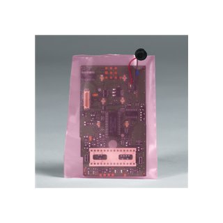 4 Mil Anti-Static Flat Poly Bags - 8" x 12" - Image 1