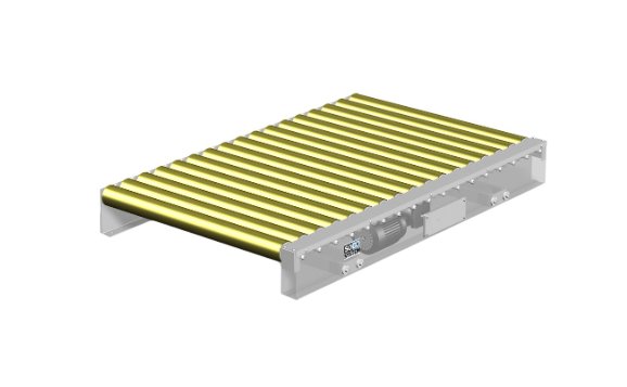 SOCO 970mm x 2000mm Driven Pallet Roller Conveyor with Gear Motor - Image 1