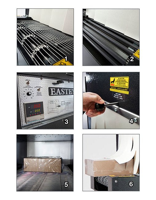 EASTEY Professional Series 83 Inch Shrink Tunnel - Image 2