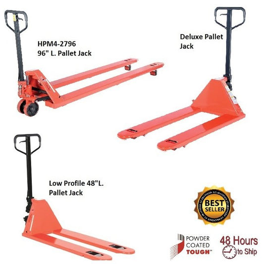 Deluxe 27x96 Pallet Jack - 4000 lb Capacity - Image 1